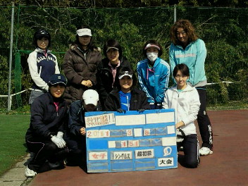  03/08(火) 女子シングルス 超初級＜インスピリッツテニスクラブ＞