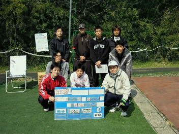  03/08(火) 男子シングルス オープン＜インスピリッツテニスクラブ＞