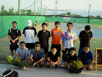  08/28(日) 男子シングルス オープン＜オールウェイズテニスクラブ＞