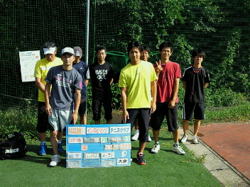  08/31(水) 男子シングルス オープン＜インスピリッツテニスクラブ＞