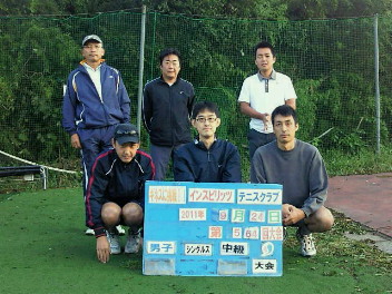  09/24(土) 男子シングルス 中級＜インスピリッツテニスクラブ＞