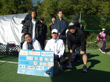 11/22(火) 男子シングルス オープン＜インスピリッツテニスクラブ＞
