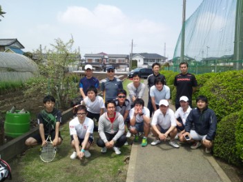 04/28(土) 男子ダブルス 初中級＜桶川グリーンテニスクラブ＞
