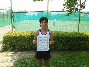 07/28(土) 女子シングルス オープン 優勝＜富士見市運動公園＞