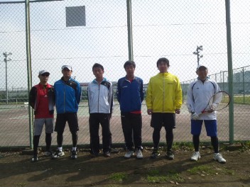 04/14(日) 男子シングルス 初級＜タムラ狭山スポーツセンター＞