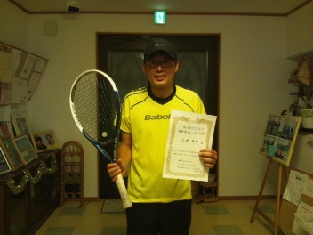 06/22(日) 男子シングルス オープン 優勝＜オールウェイズテニスクラブ＞