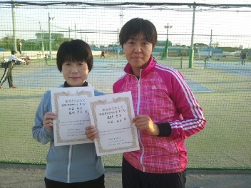 02/19(日) 女子ダブルス オープン 優勝＜ALWAYS TENNIS SCHOOL＞