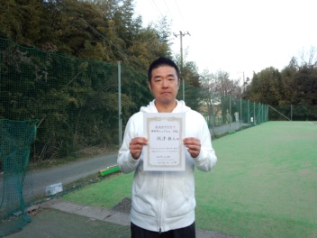 02/24(金) 男子シングルス 中級 優勝＜インスピリッツテニスクラブ＞