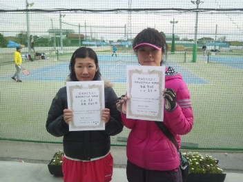 02/26(日) 女子ダブルス 初中級 優勝＜ALWAYS TENNIS SCHOOL＞