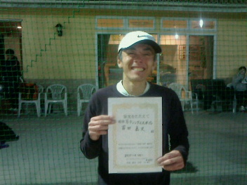 02/26(日) 男子シングルス オープン 優勝＜ALWAYS TENNIS SCHOOL＞