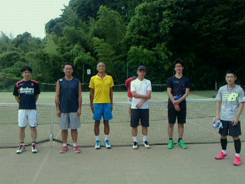 07/28(金) 男子シングルス オープン＜インスピリッツテニスクラブ＞