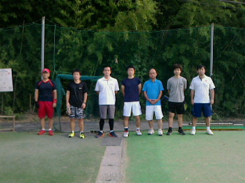 07/29(土) 男子シングルス 初級＜インスピリッツテニスクラブ＞