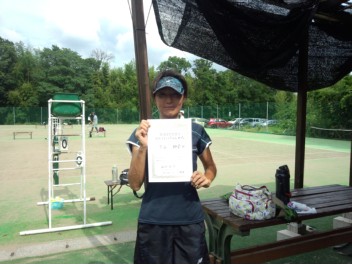 08/07(月) 女子シングルス オープン 優勝＜インスピリッツテニスクラブ＞