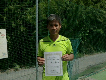 08/24(木) 男子シングルス オープン 優勝＜インスピリッツテニスクラブ＞