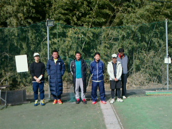01/18(木) 男子シングルス オープン＜インスピリッツテニスクラブ＞