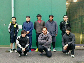 02/25(日) 男子シングルス 超初級＜トマトインドアテニスクラブ＞