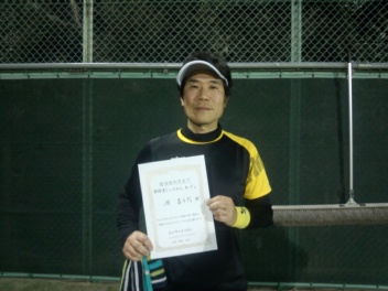 02/25(日) 男子シングルス オープン 優勝＜ジャクパ狭山総合グラウンド＞