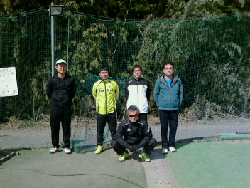 02/26(月) 男子シングルス 初級＜インスピリッツテニスクラブ＞