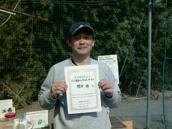 02/27(火) 男子シングルス オープン 優勝＜インスピリッツテニスクラブ＞