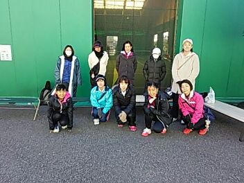 12/28(金) 女子シングルス 初中級＜トマトインドアテニスクラブ＞