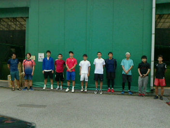 07/05(金) 男子シングルス オープン＜トマトインドアテニスクラブ＞