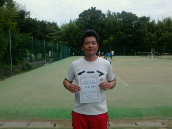 07/05(金) 男子シングルス オープン 優勝＜インスピリッツテニスクラブ＞