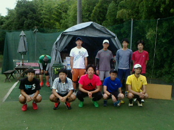 07/08(月) 男子シングルス オープン＜インスピリッツテニスクラブ＞
