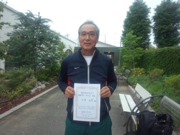 07/09(火) 男子シングルス 中級 優勝＜東大宮テニスクラブ＞