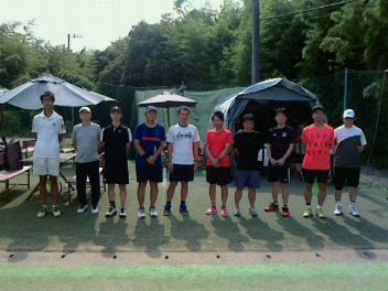 07/25(木) 男子シングルス 初中級＜インスピリッツテニスクラブ＞