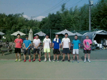 07/30(火) 男子シングルス オープン＜インスピリッツテニスクラブ＞