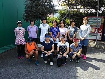 09/30(月) 女子シングルス 初中級＜トマトインドアテニスクラブ＞