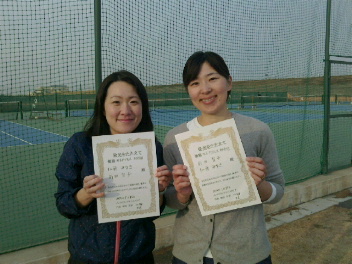 01/25(日) 女子ダブルス 初中級 優勝＜大宮運動場＞