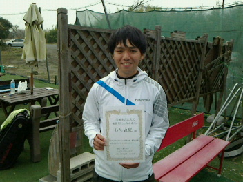02/24(火) 男子シングルス オープン 優勝＜インスピリッツテニスクラブ＞