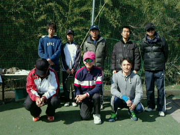 02/27(金) 男子シングルス 初中級＜インスピリッツテニスクラブ＞