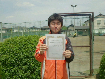 05/03(日) 男子シングルス オープン 優勝＜桶川グリーンテニスクラブ＞