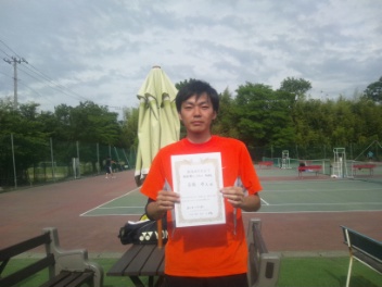 05/25(月) 男子シングルス 初級 優勝＜インスピリッツテニスクラブ＞