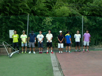 08/21(金) 男子シングルス オープン＜インスピリッツテニスクラブ＞