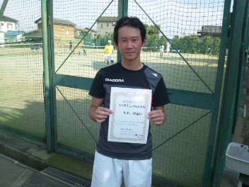 09/23(水) 男子シングルス オープン 優勝＜桶川グリーンテニスクラブ＞