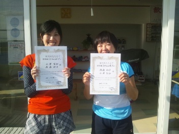 09/23(水) 女子ダブルス オープン 優勝＜ALWAYS TENNIS SCHOOL＞