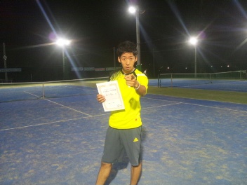 09/23(水) 男子シングルス 初中級 優勝＜ALWAYS TENNIS SCHOOL＞