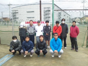 02/20(土) 男子シングルス オープン＜大熊テニスクラブ＞