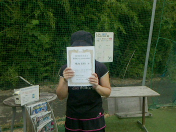 06/24(金) 女子シングルス 初中級 優勝＜インスピリッツテニスクラブ＞