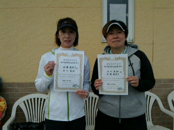 10/30(日) 女子ダブルス オープン 優勝＜ALWAYS TENNIS SCHOOL＞