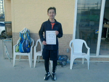 01/29(水) 男子シングルス 初級 優勝＜ALWAYS TENNIS SCHOOL＞