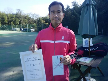 11/30(月) 男子シングルス オープン賞金付 優勝＜インスピリッツテニスクラブ＞