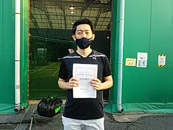 03/24(水) 男子シングルス 初中級 優勝＜トマトインドアテニスクラブ＞
