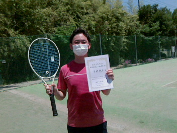 05/25(火) 男子シングルス オープン 優勝＜インスピリッツテニスクラブ＞