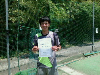 06/01(火) 男子シングルス オープン 優勝＜インスピリッツテニスクラブ＞