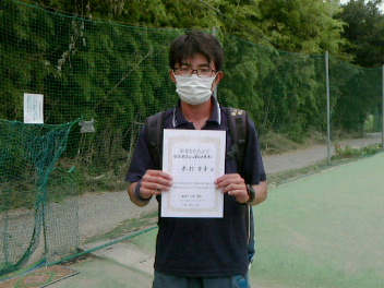 06/23(水) 男子シングルス オープン 優勝＜インスピリッツテニスクラブ＞