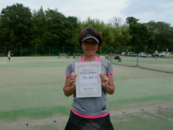 06/23(水) 女子シングルス オープン 優勝＜インスピリッツテニスクラブ＞